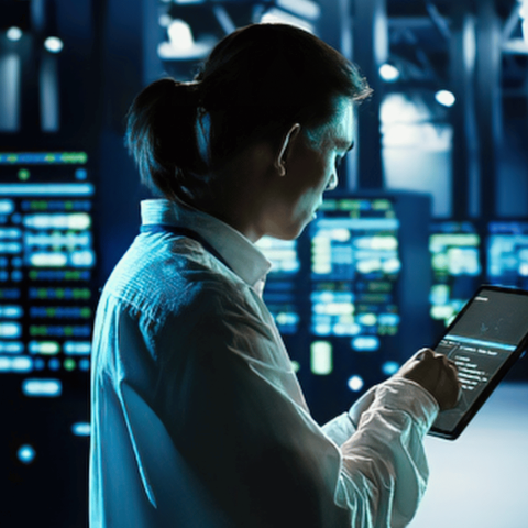 Server data center canva