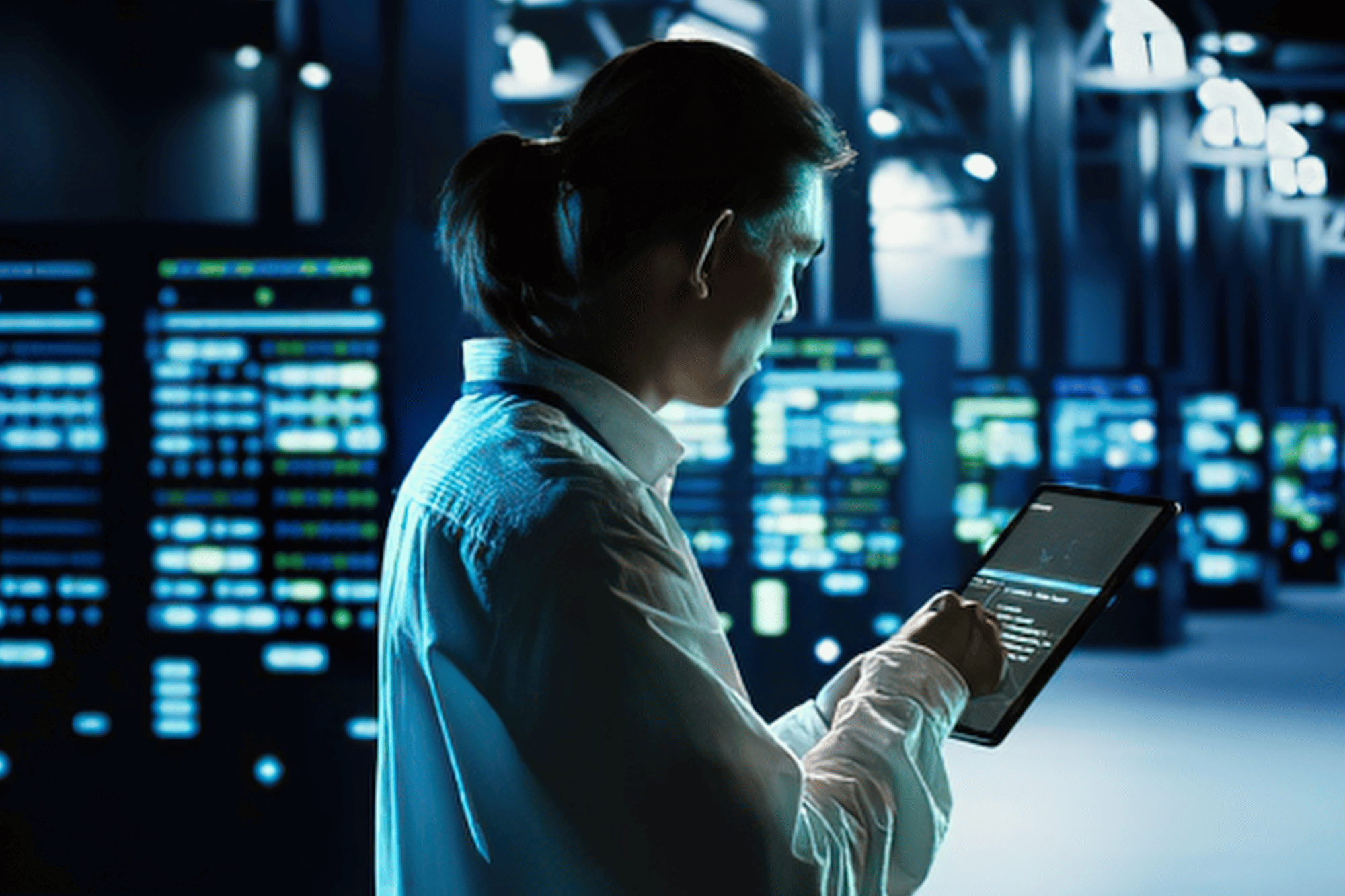 Server data center canva