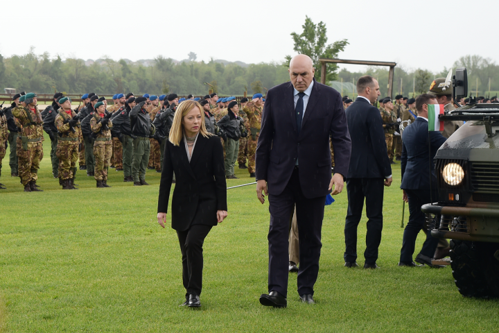 Giorgia Meloni e Guido Crosetto
