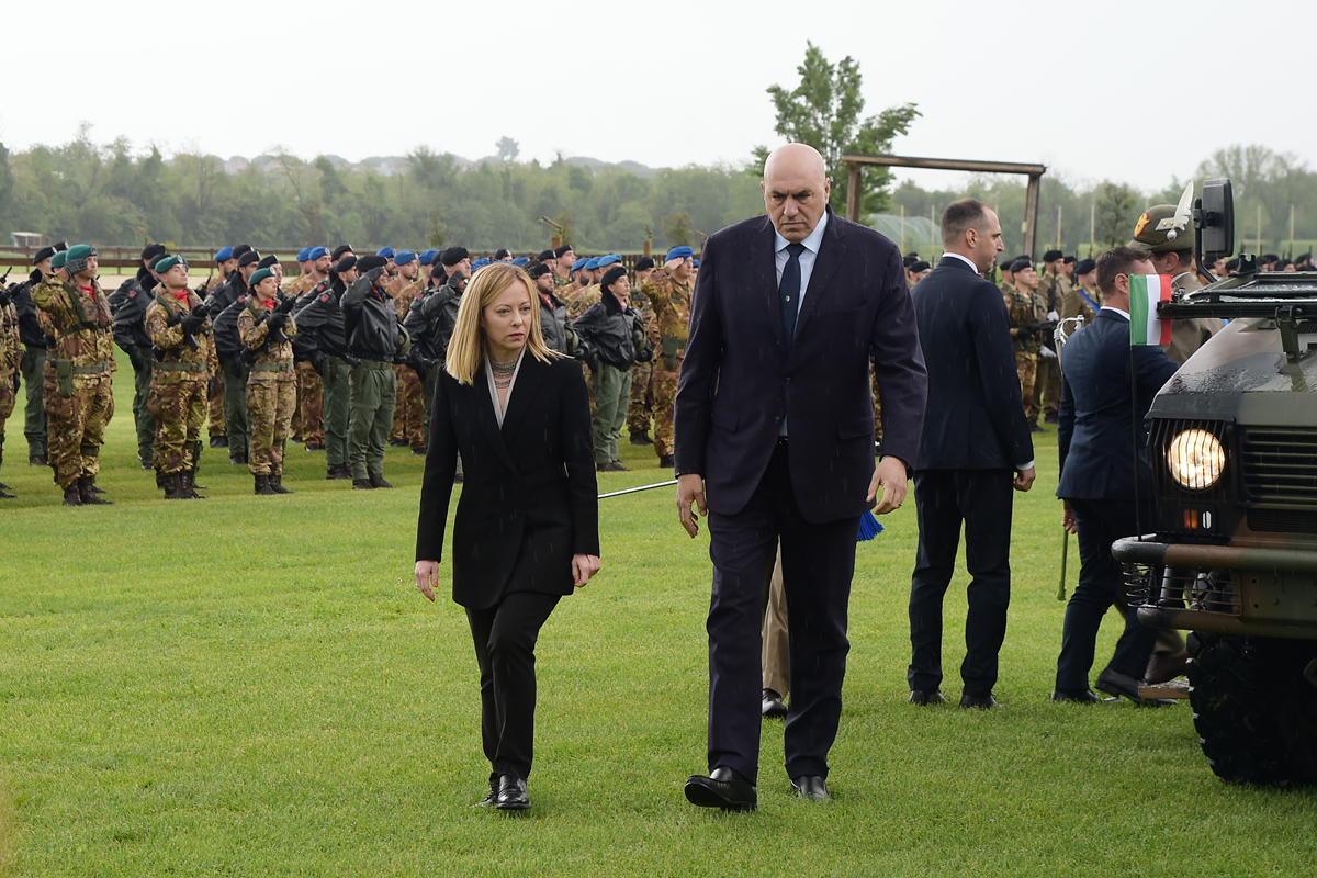 Giorgia Meloni e Guido Crosetto