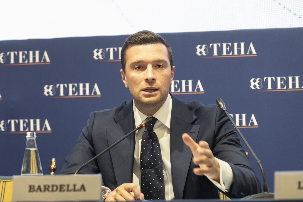 Jordan Bardella a Cernobbio