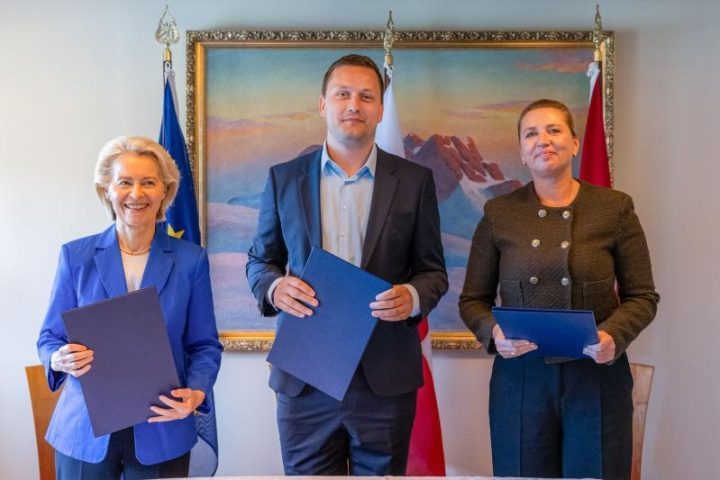 Groenlandia firma partenariato dichiarazione copyright commissione europea