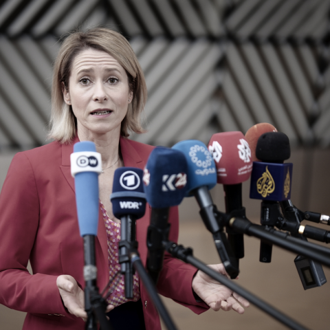 L'Alta rappresentante Ue Kaja Kallas