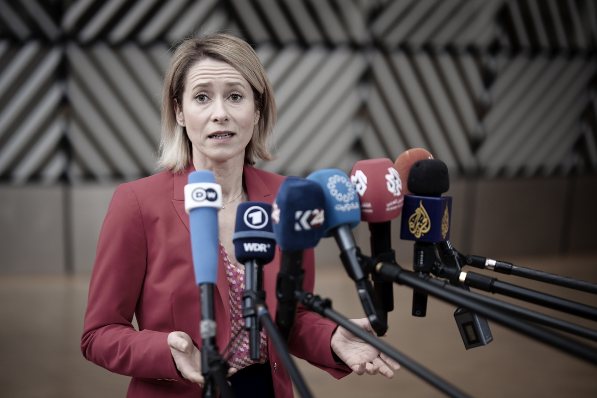 L'Alta rappresentante Ue Kaja Kallas