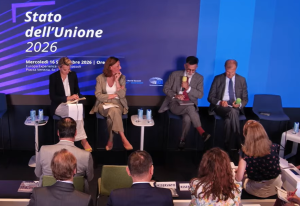 Esperti commentano il Soteu allo Spazio Europa a Roma
