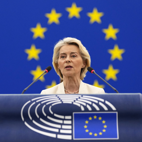 Ursula von der Leyen pronuncia il Soteu 2026