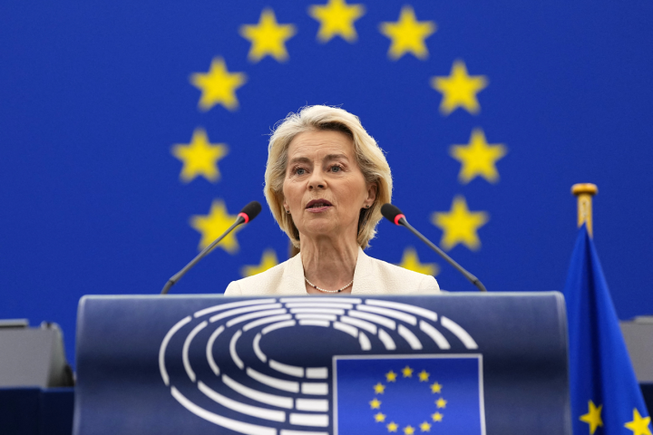 Ursula von der Leyen pronuncia il Soteu 2026