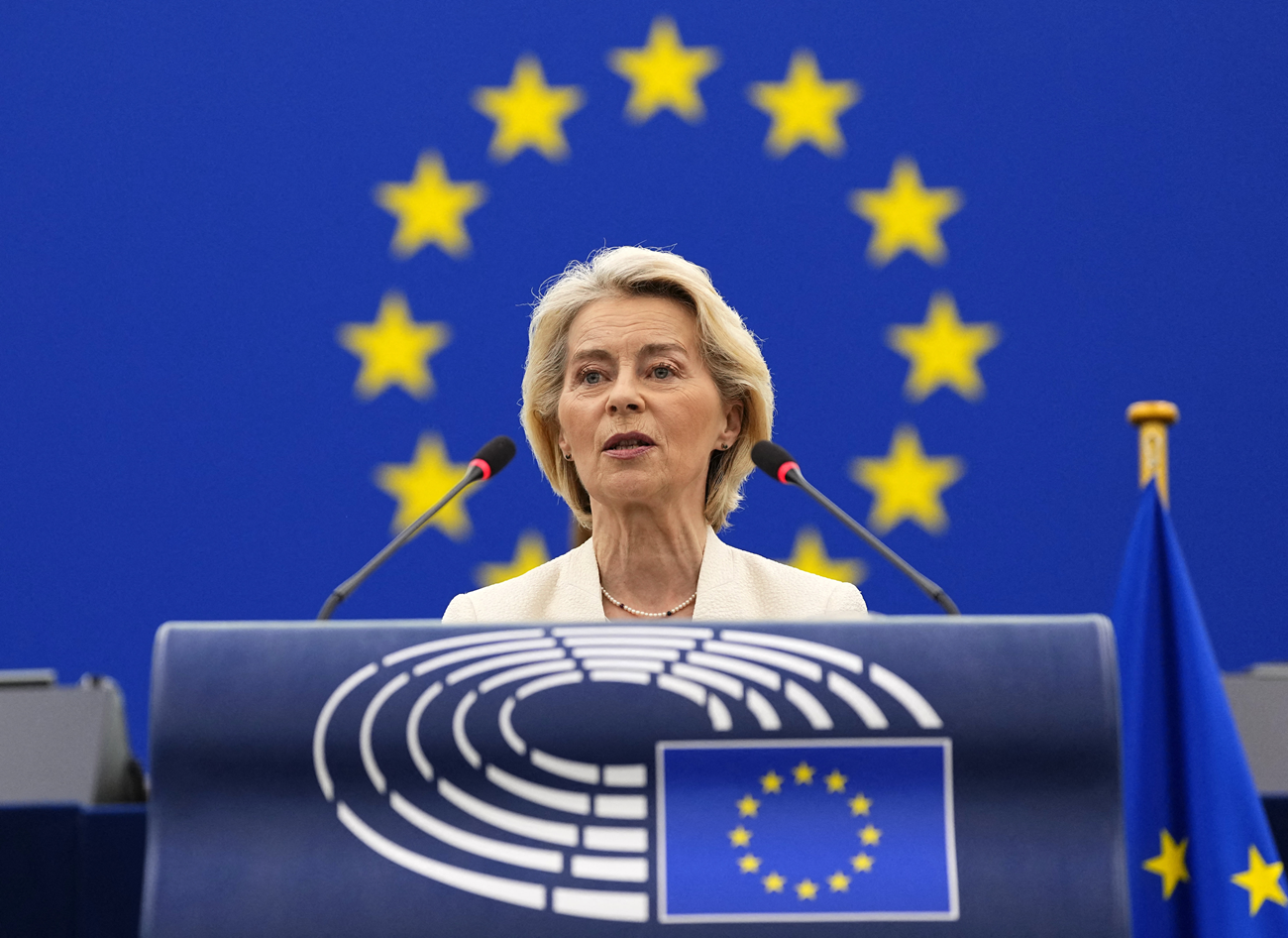 Ursula von der Leyen pronuncia il Soteu 2026