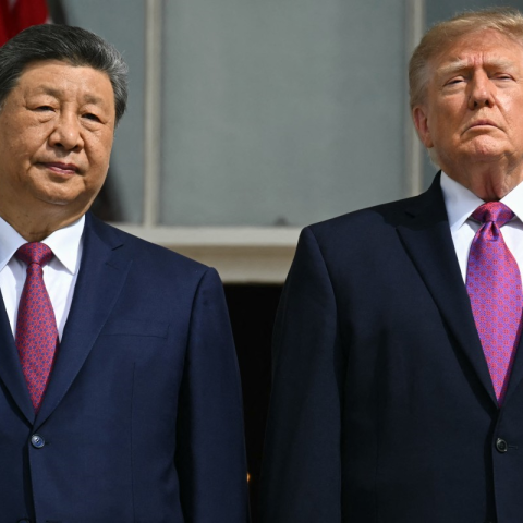 Xi Jinping e Donald Trump a Washington
