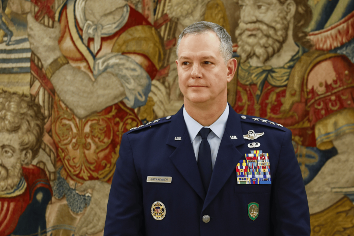 Il comandante supremo alleato in Europa, il generale statunitense Alexus Grynkewich