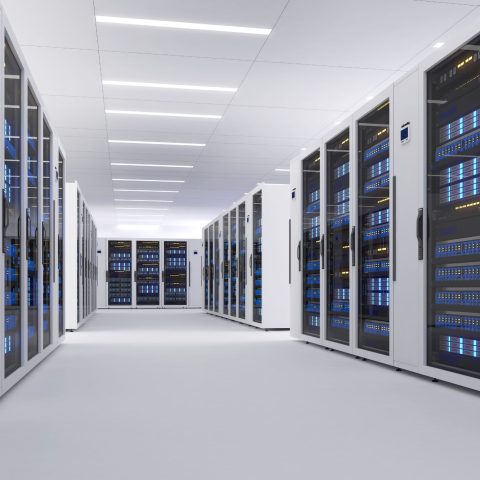 Interno di un data center