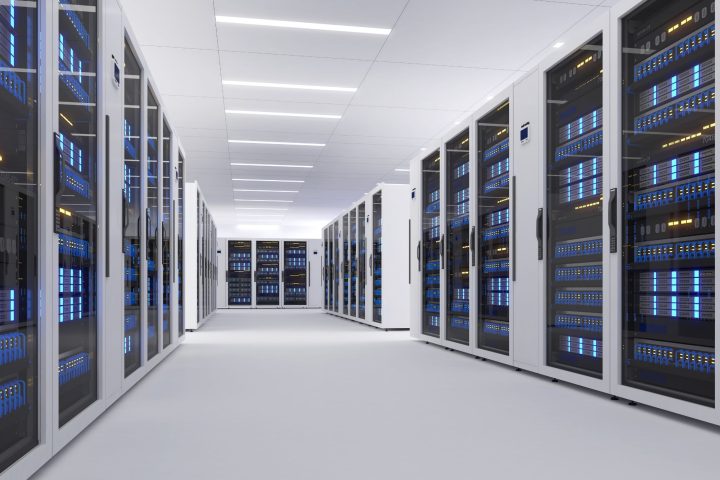Interno di un data center