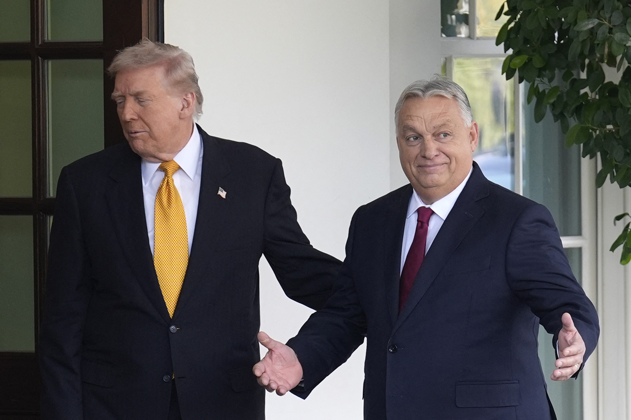 Donald Trump e Viktor Orbán insieme