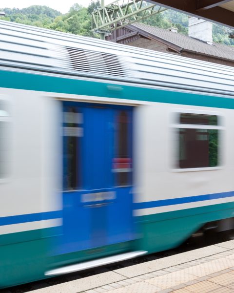 Treno In Corsa Canva