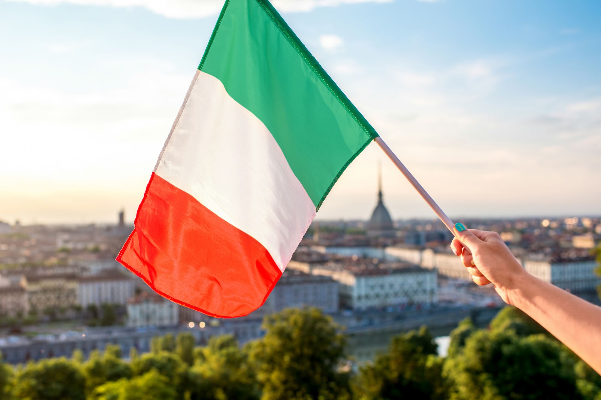Citta Torino Bandiera Canva