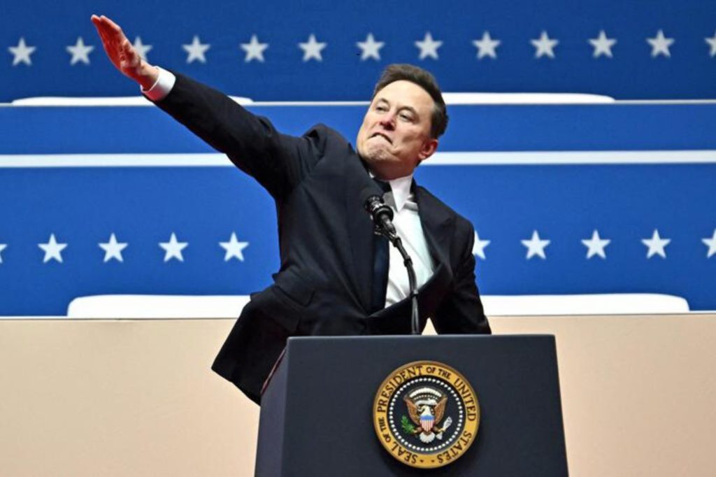 Elon Musk Saluto Nazista Afp