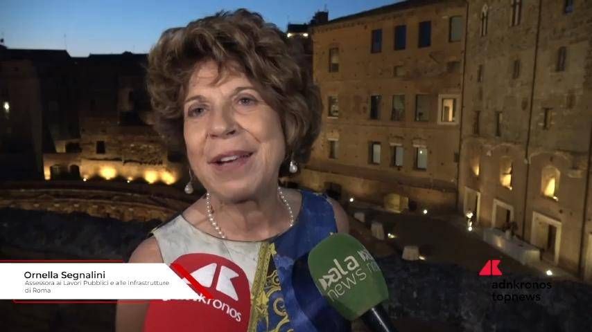 Segnalini: “con Nuova Luce, Mercati Di Traiano Più Interessanti Anche Di Notte”