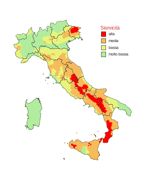 Zone Sismiche Italia Gmpe