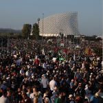 Roma, Giovani Pellegrini Allalba A Tor Vergata, Per Il Giubileo Dei Giovani 2025