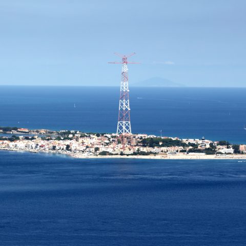 Villa San Giovanni, Il Vicepremier E Ministro Dei Trasporti Matteo Salvini Incontra I Giornalisti Dopo Il Via Libera Per Il Ponte Sullo Stretto Di Messina