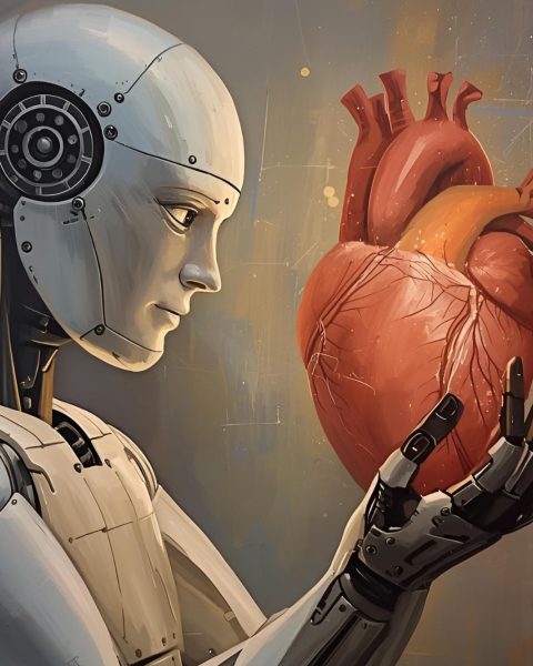 Robot Coscienza Canva Ai