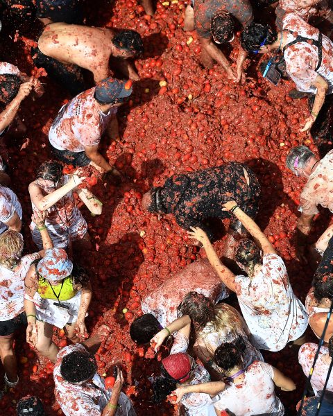 Spagna Festival Tomatina