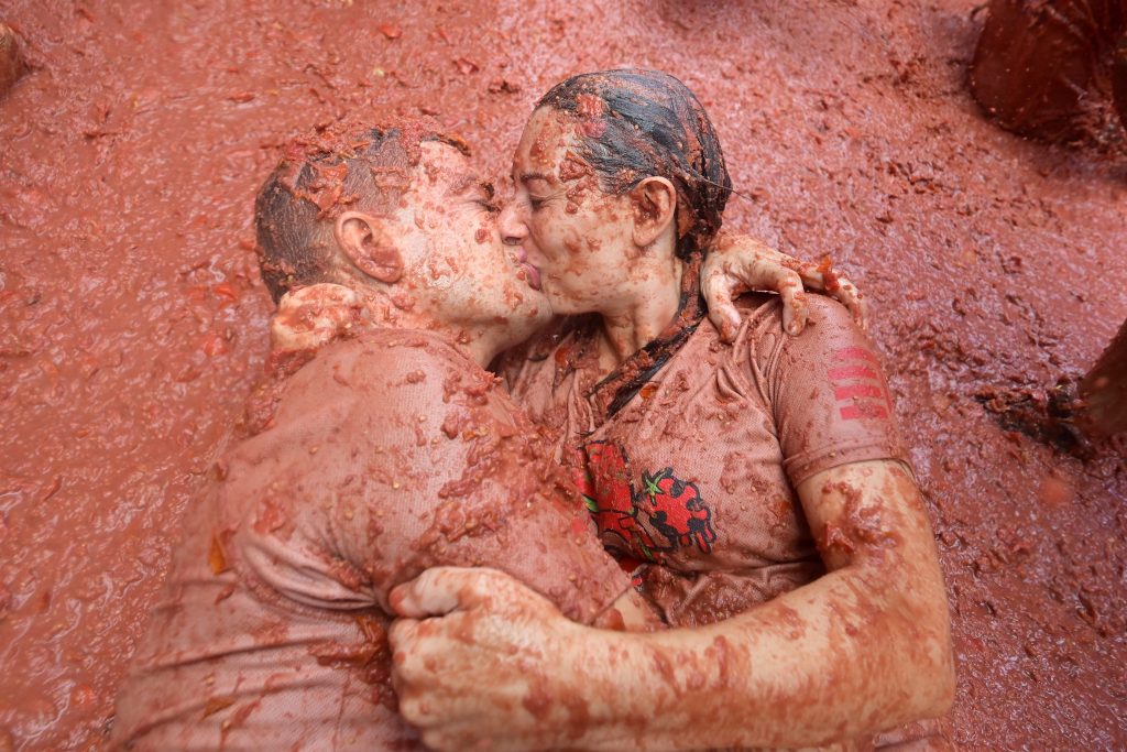 Spain Festival Tomatina