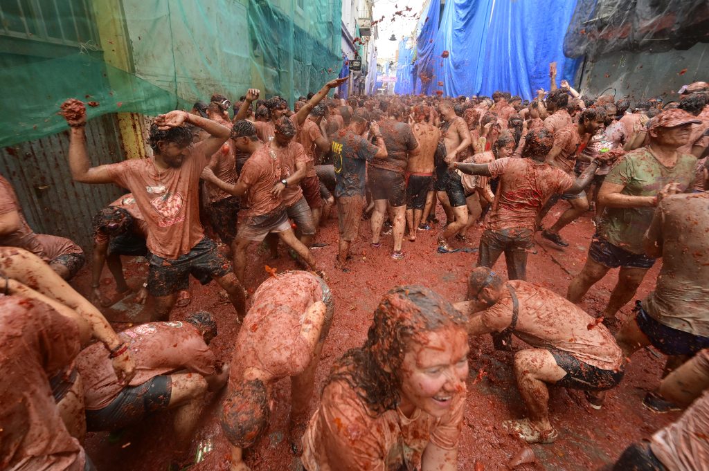 Spain Festival Tomatina