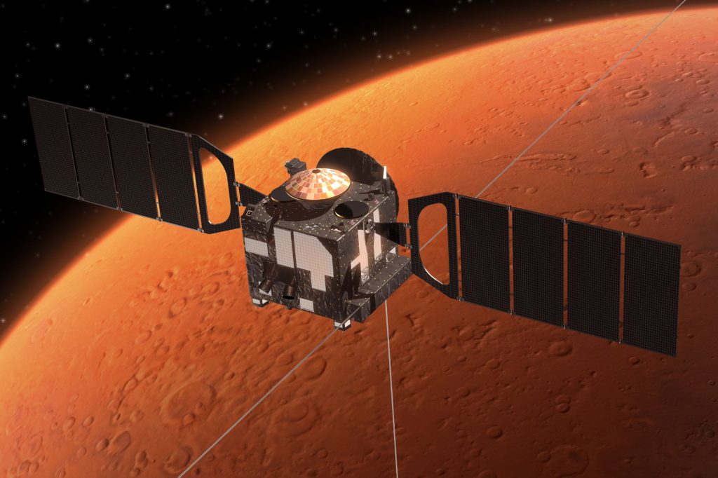 Pianeta Marte Satellite