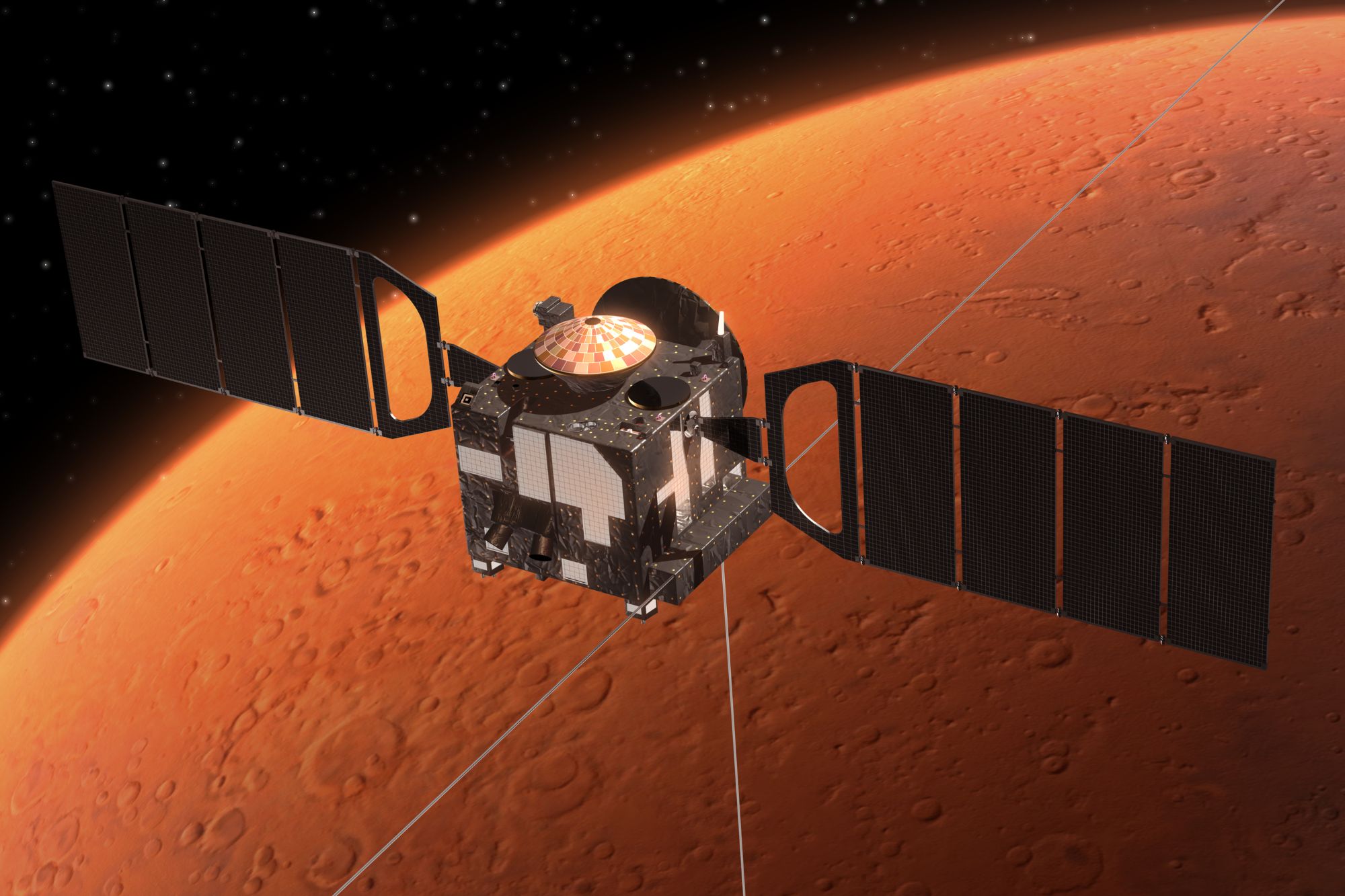 Pianeta Marte Satellite