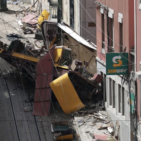Lisbona Funicolare Incidente Afp