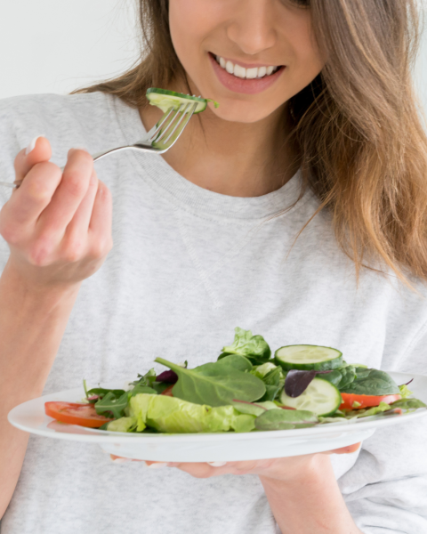 Piatto Verdura Insalata Dieta Mediterranea Bio