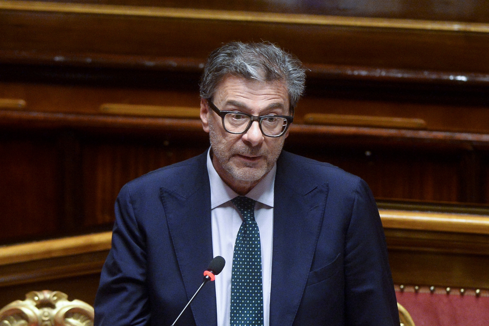 Giancarlo Giorgetti discorso Senato aumentare gli stipendi