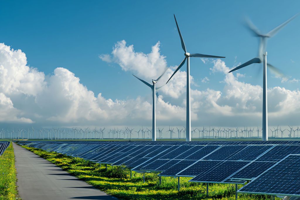 Solare Eolico Energia Carbone Canva