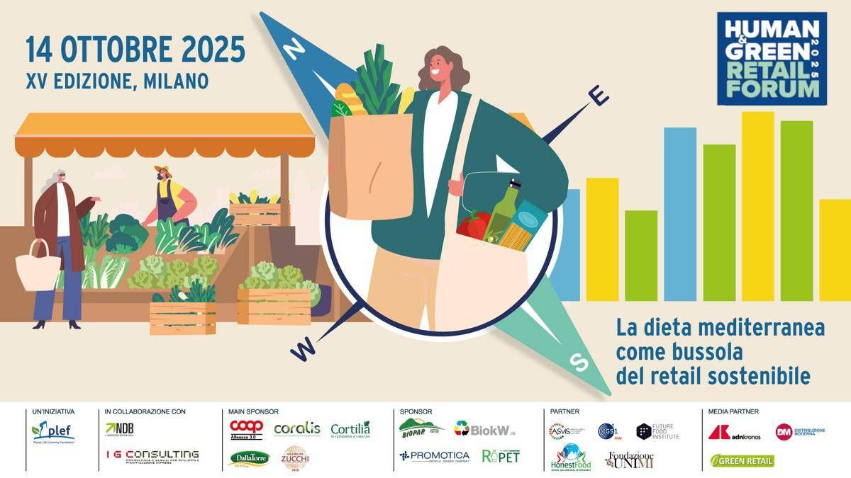 Human&green Retail Forum 2025, La Dieta Mediterranea Diventa Algoritmo