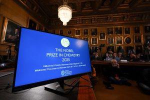 Nobel per la Chimica (Afp)