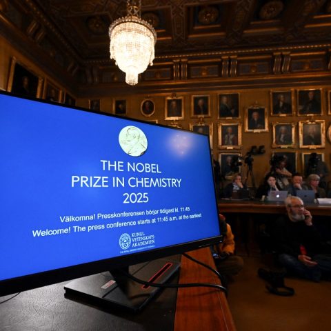 Nobel per la Chimica (Afp)
