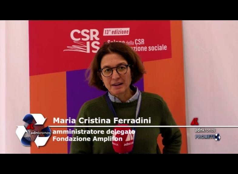 Sostenibilità Csr, Ferradini (fondazione Amplifon), "ci Occupiamo Degli Anziani"
