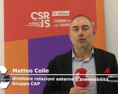 Salone Csr, Colle (gruppo Cap): "sostenibilità E Risorsa Idrica Decisive Per Il Futuro"