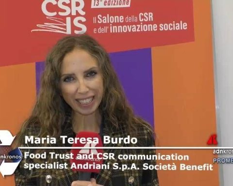 Salone Ccsr: Burdo (andriani), "con Felicia Food Trust Filiera Senza Segreti"