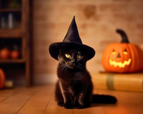 Gatto Nero Halloween -