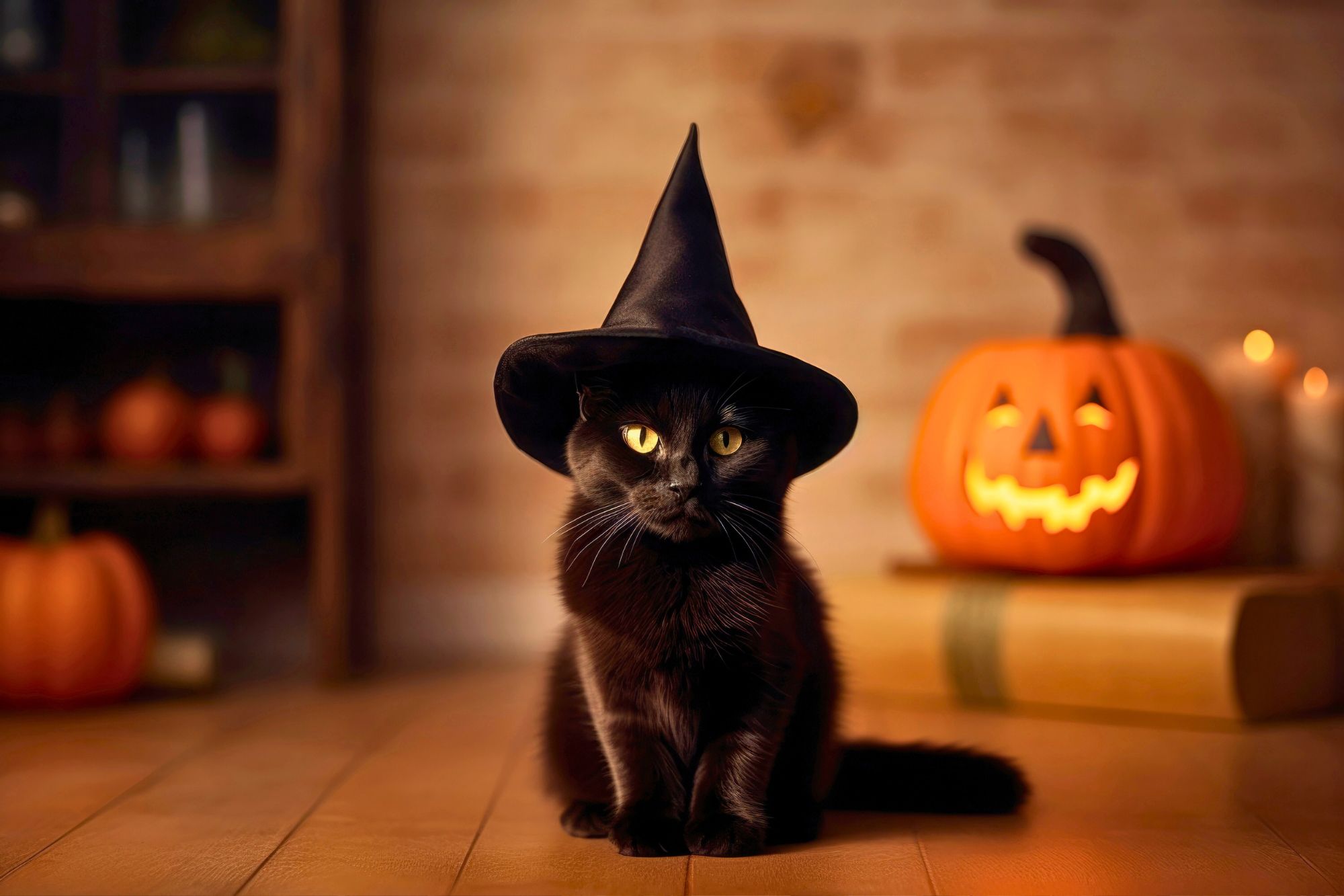 Gatto Nero Halloween -