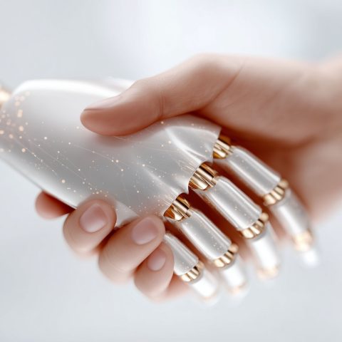 Mani Robot Umano Canva