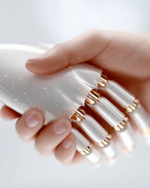 Mani Robot Umano Canva