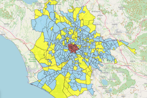Roma Nuova Mappa Quartieri Sitocomune
