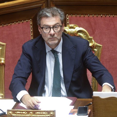 Roma Senato Audizione Del Ministro Dell' Economia Sulla Situazione Economica Del Paese Nazionale Del Partito Democratico Pd