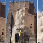 Crollo Torre Conti Roma