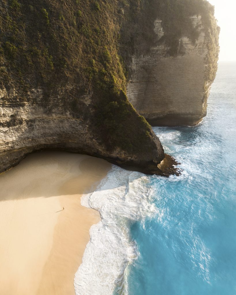 Kelingking Beach vista aerea (Ipa)