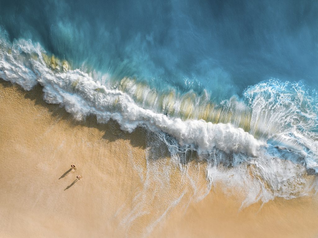 Kelingking Beach, vista mare (Ipa)