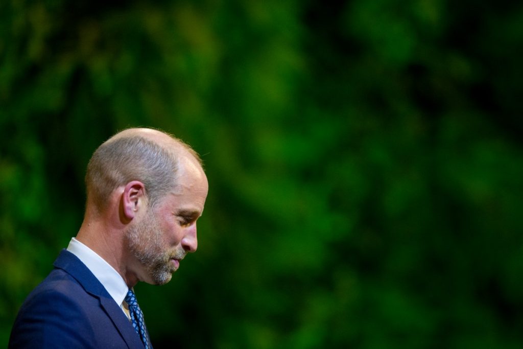 Il principe William all'United for Wildlife Forum in Rio de Janeiro (Afp)